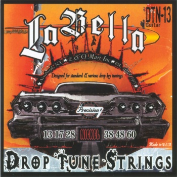 DT13 Drop Tune Strings Струны для электрогитары.(13-60) / LA BELLA