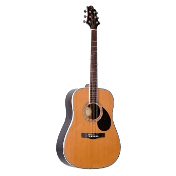 GregBennett D8 N - акустическая гитара, дредноут, массив кедра, цвет натуральный