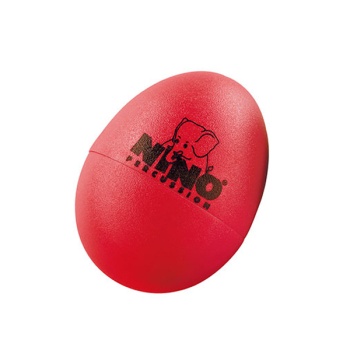 MEINL NINO540R-2 шейкер-яйцо, пара, материал: пластик, цвет:красный.