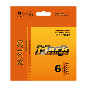 Markbass Solo Series DV6SOSS09042EL струны для электрогитары, 9-42, сталь