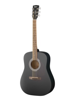 AD810-BKS акустическая гитара, корпус  дредноут, верх ель, корпус махогани, гриф из красного дерева