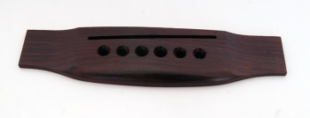 GABR Подставка для струн (бридж) для акустической гитары, отверстия под фиксаторы струн, материал - 