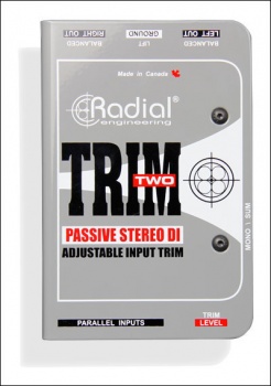 Radial Trim-Two  пассивн. директ-бокс с регулировкой уровня, для ноутбука, планшета