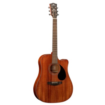 KEPMA EDC All-Mahogany Matt акустическая гитара, цвет натуральный матовый, форма - дредноут