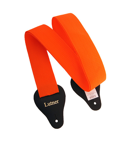 LSG-1-OR Ремень для электрогитары, оранжевый, Lutner