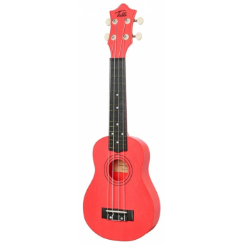 Укулеле сопрано TUTTI  JR-10 SKR ( 21" ) (гавайская гитара) цвет - СКАРЛЕТ, 4 струны