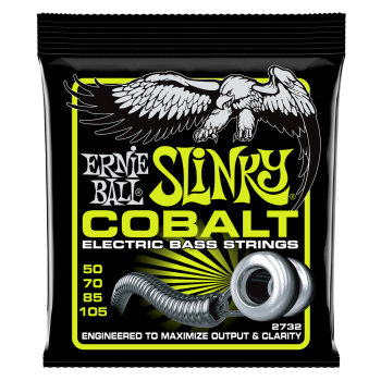 Ernie Ball 2732 струны для бас-гитары Cobalt Bass Regular Slinky (50-70-85-105) обмотка кобальт