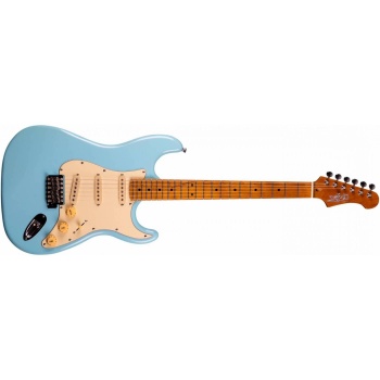 JET JS-300 BL - электрогитара, Stratocaster, корпус липа, 22 лада,  SSS, tremolo, цвет Sonic blue