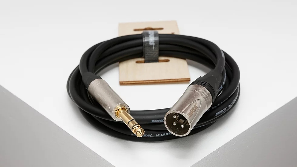 ЗС микрофонный кабель XLR(M) - JACK STANDARD LINE длина 2 метра