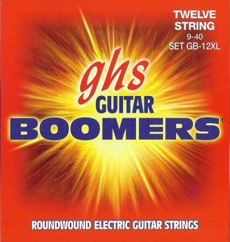 GB-12XL SET EXTRA-LIGHT BOOMER струны для 12-стр.гитары / GHS