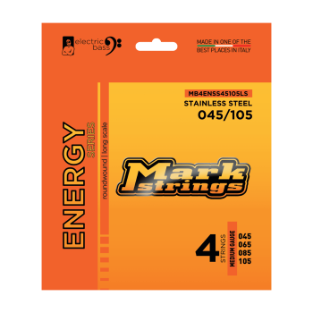 Markbass Energy Series MB4ENSS45105LS струны для бас-гитары, 45-105, сталь