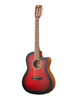 JADE-E-Nylon-BRB Jade Series Классическая гитара со звукоснимателем, Cort