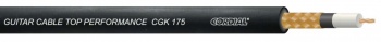 CORDIAL CGK 175   гитарный  кабель с  низкой  емкостью, черный