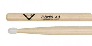 VHP5AN барабанные палочки  Power 5AN (орех)  наконечник нейлон, длина 41,9 мм, Ø 14,73 мм / VATER