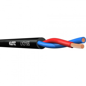 LY215S (LY215TSW) спикерный кабель,  2х1,5 mm2 / KLOTZ