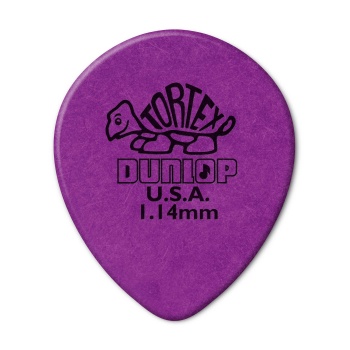 Dunlop 413R1.14  медиаторы Tortex Tear Drop, толщина 1.14 мм