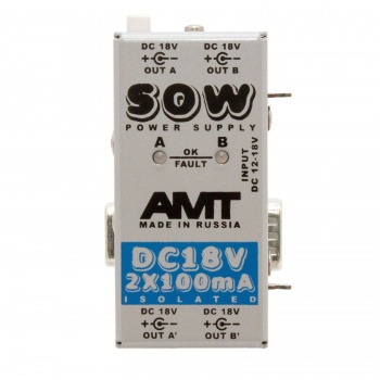 PS 18-2  Модульный блок питания AMT SOW module 182, 18VDC 2*100mA