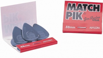Dunlop 448R1.0 медиаторы Match Piks (в упак 6 шт.)